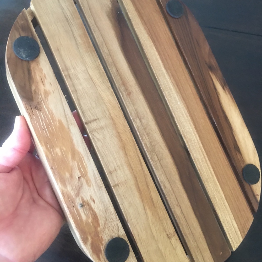 Wood tray - Picture 2 of 3